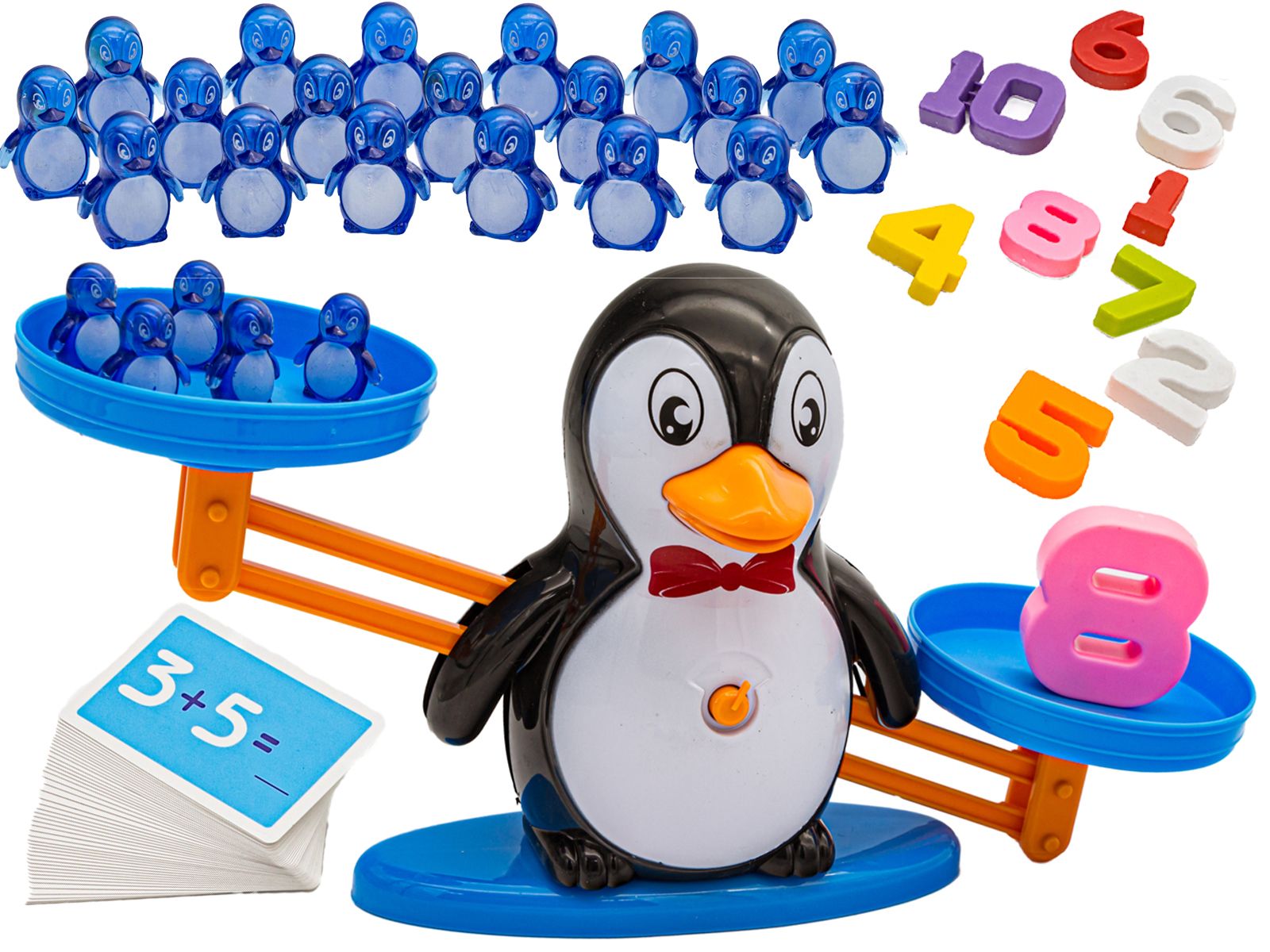 Gra Nauka Liczenia R Wnowa Nia Waga Szalkowa Pingwin Counting Penguins