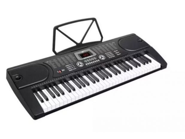 Keyboard Organy 61 Klawiszy Zasilacz MK-2089 Przecena 8
