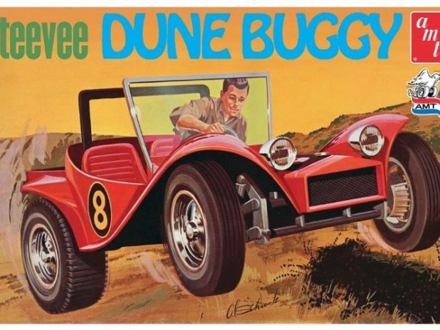 Model plastikowy - Samochód Tee Vee Dune Buggy - AMT