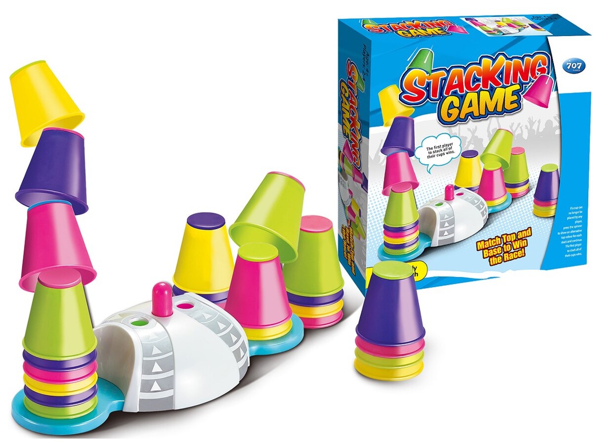 Edukacyjna gra Stacking Game - Zbuduj wieżę