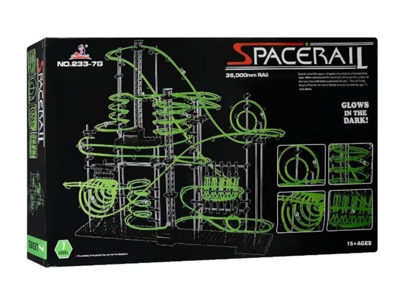 SpaceRail Tor Dla Kulek level 7G - Kulkowy rollercoaster