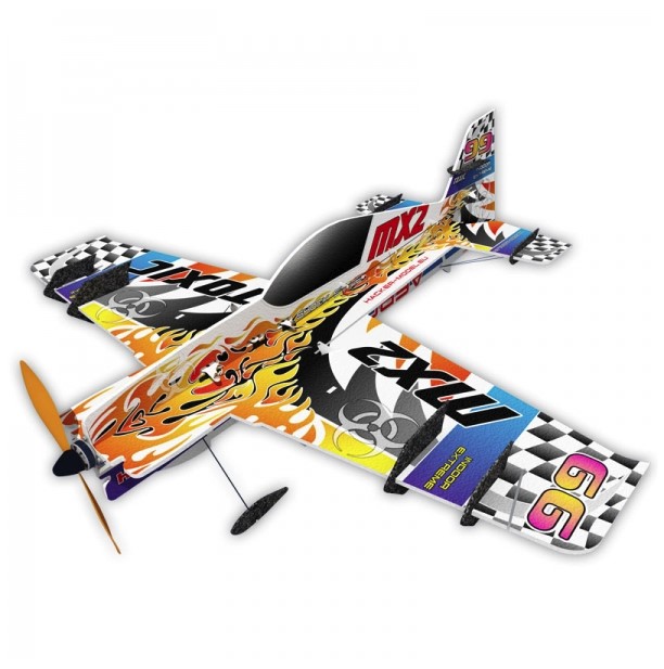 MX2 Toxic Indoor ARF Fire Black - Samolot Hacker Model