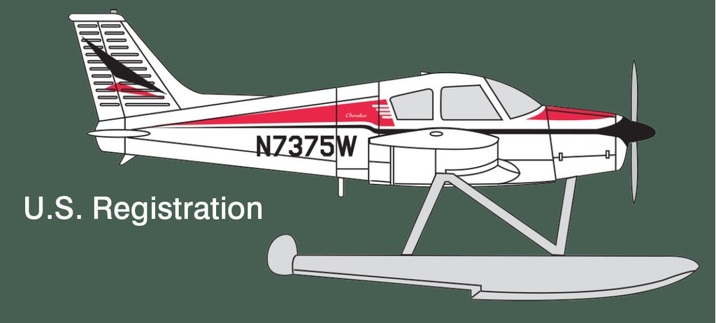 Model plastikowy - Samolot (hydroplan) Piper Cherokee - Minicraft