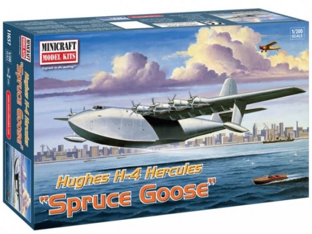 Model plastikowy - Samolot (hydroplan) Huges H-4 Hercules 