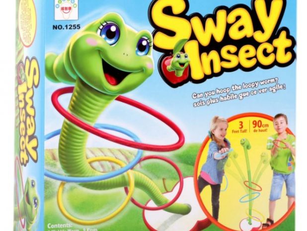 Gra Zręcznościowa Tańczący Robak, Sway Insect, Ruchliwy, Gibający Robaczek