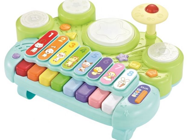 Ksylofon Cymbałki Perkusja Pianinko Dla Dzieci Zabawka Edukacyjna Muzyczna