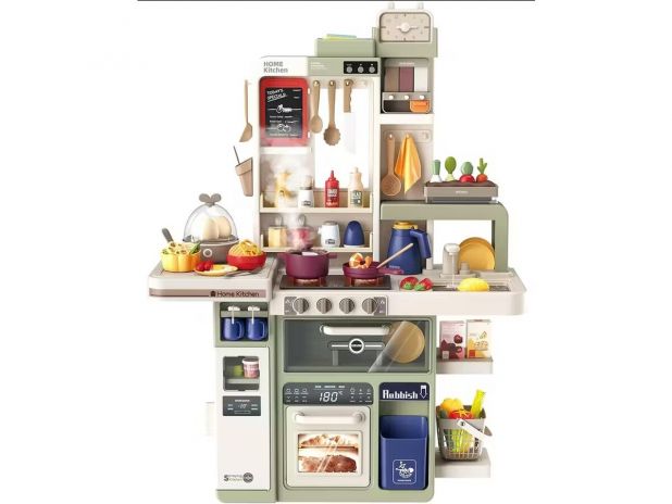 Multifunkcyjna Kuchnia Para I Dźwięk Jajowar Płyta Gazowa Piekarnik Zlewozmywak Akcesoria 104 el.