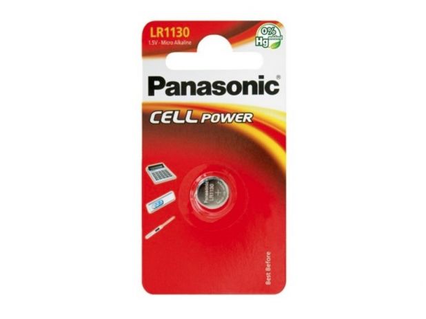 Bateria Alkaliczna Panasonic LR1130 Micro Alkaline 1,5V 1.5V - Blister 1 Sztuka