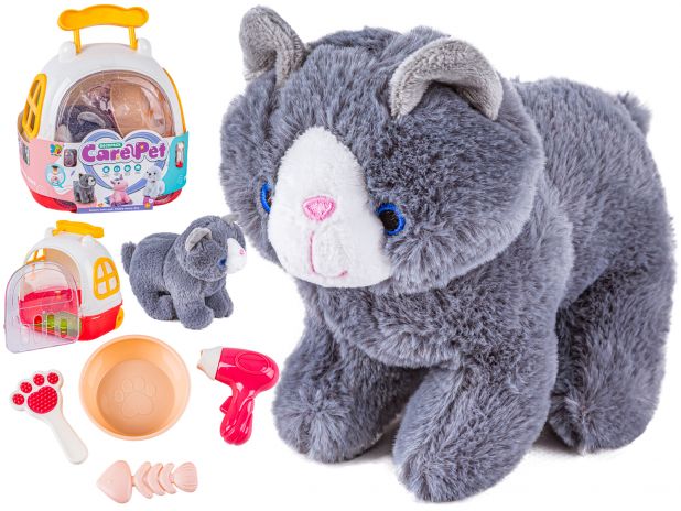 Zestaw Do Pielęgnacji Kota 7el Kot Transporter Plecak Akcesoria Opieka Nad Kotkiem