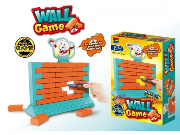 Gra Zręcznościowa Zbuduj Mur, Ściana, Cegiełki, Spadające Jajko