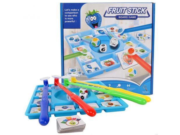 Gra Zręcznościowa Fruit Stick, Złap, Zbierz Owoce Wędkowanie