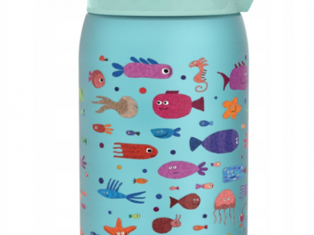 Butelka ION8 400ml - ryby