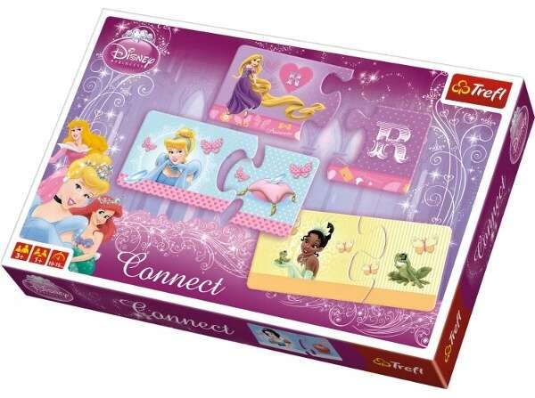 Puzzle Connect Trefl Księżniczki Disney Princess