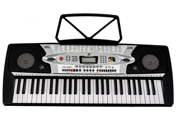 Keyboard MK-2061 - organy, zasilacz, mikrofon