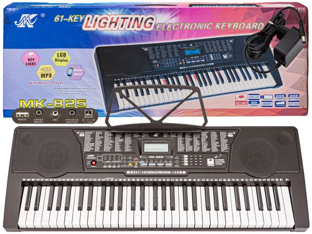 Keyboard MK-825 - organy Z Funkcją Nauki Gry Przecena 6
