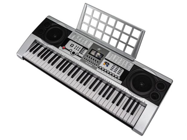 Keyboard MK-922 - duży wyświetlacz LCD, 61 klawiszy Przecena 9
