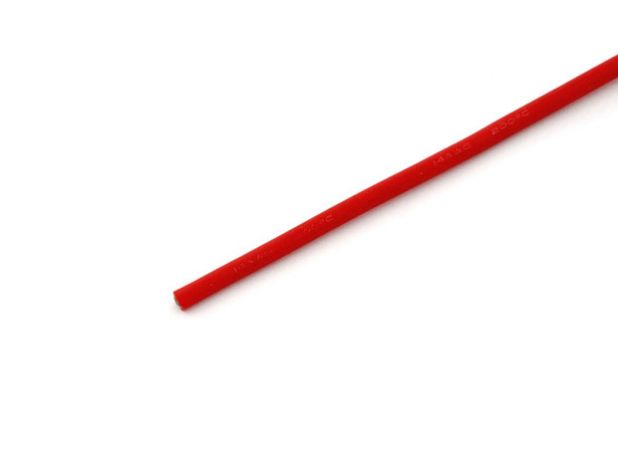 Przewód silikonowy 2,1 mm2 (14AWG) (czerwony) 1m.