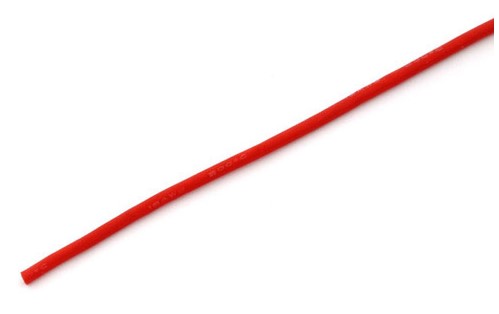 Przewód silikonowy 0,75 mm2 (18AWG) (czerwony) 1m