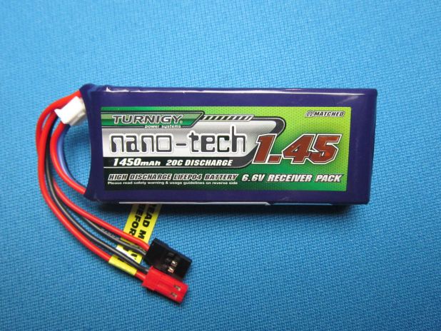 Pakiet LiPo 1450mAh 6,6V 20C Turnigy Nano-Tech