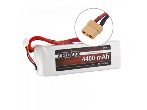 Akumulator Redox 4400 mAh 11,1V 30C - pakiet LiPo