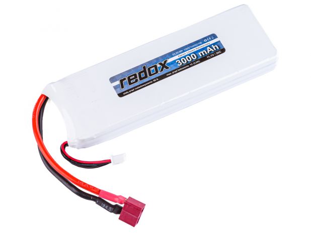 Akumulator Redox ASG 3000 mAh 11,1V 20C (scalony) - pakiet LiPo