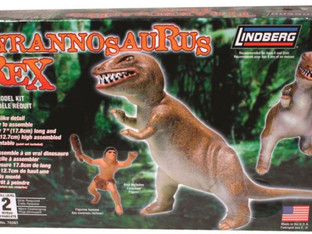 Model Plastikowy Do Sklejania Lindberg (USA) Dinozaur Tyrannosaurus Rex (Mały)