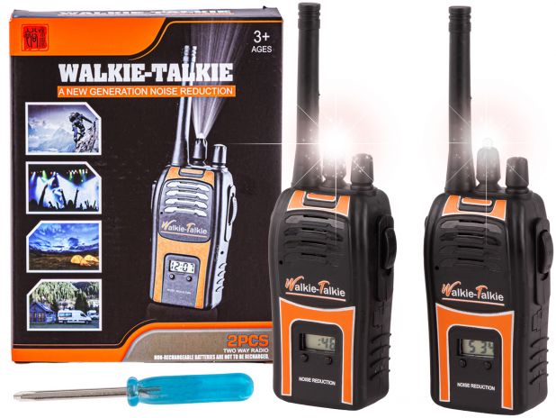 Walkie Talkie dla Dzieci Krótkofalówki Zestaw 2 szt.  Łoki Toki Krótkofalówka