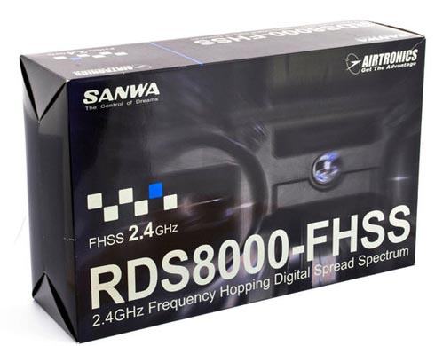 Aparatura SANWA RDS8000 2,4 GHz (MODE 2) + RX-841