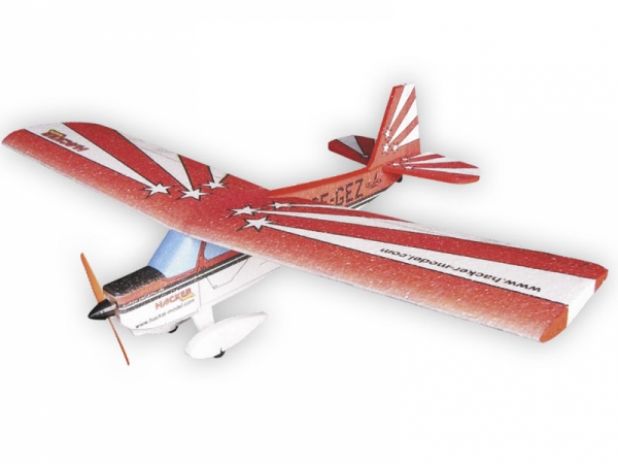 Super Decathlon ARF red (z lotkami) - Samolot Hacker Model