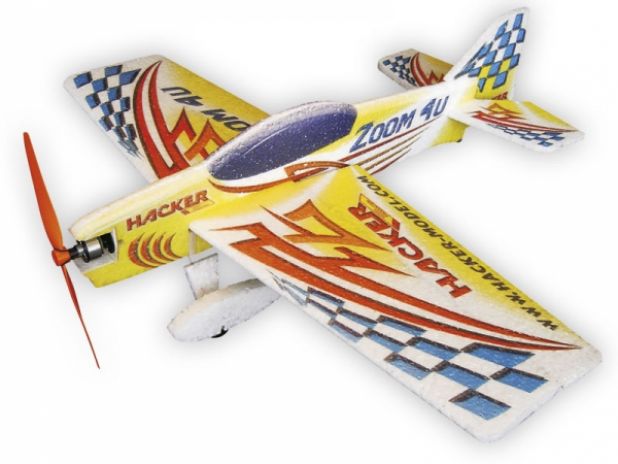 Zoom 4U ARF Yellow - Samolot Hacker Model