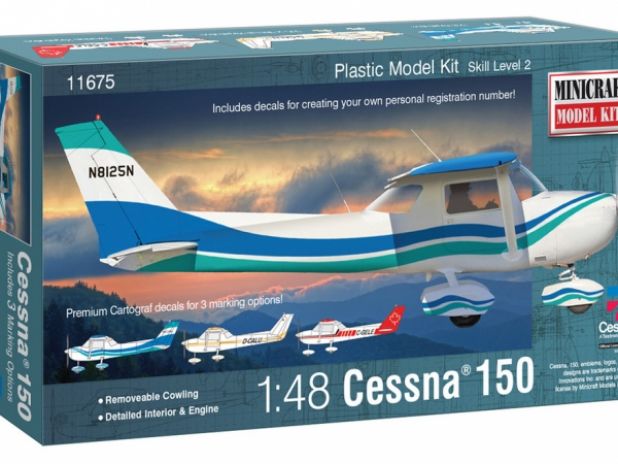 Model plastikowy - Samolot Cessna 150 - Minicraft