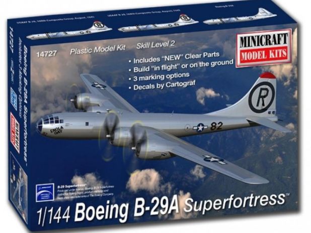 Model plastikowy - Samolot B-29A Stratofortress 1:144 - Minicraft