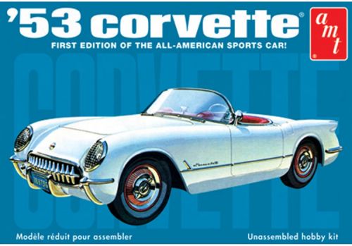 Model plastikowy - Samochód 1953 Chevy Corvette - AMT