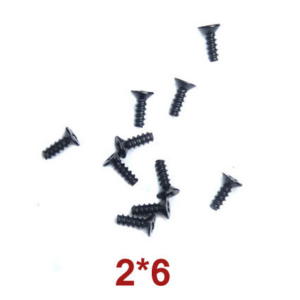 Countersunk Head Tapping Screws 2x6 Wl Toys A949-47
