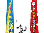 Edukacyjny Grający Krawat dla dziecka - Saksofon, Zwierzęta