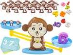 Gra Nauka Liczenia - Równoważnia Waga Szalkowa Małpka - Monkey Balance Przecena 1