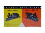 Model plastikowy - Lokomotywy Classic Iron Horses - Central Pacific / Cabbage Stack - Glencoe Models (2szt)