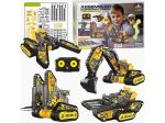 Klocki 176 El. Zestaw do składania MASZYNY BUDOWALNE 4w1 RC Koparka Czołg Wózek Widłowy Zdalnie Sterowane