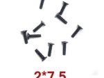 Countersunk Head Tapping Screws 2x7.5 Wl Toys A949-48